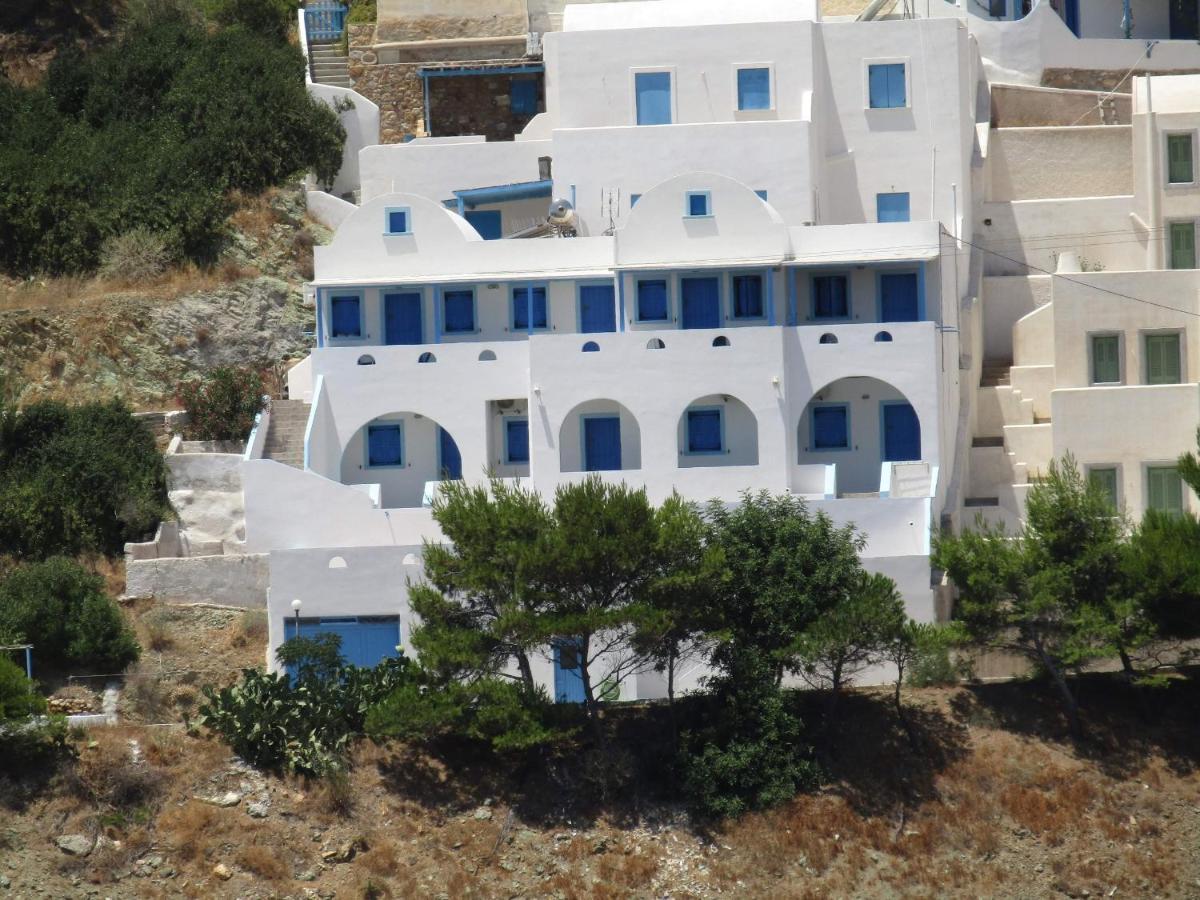 Panselinos Hotell Anafi Exteriör bild